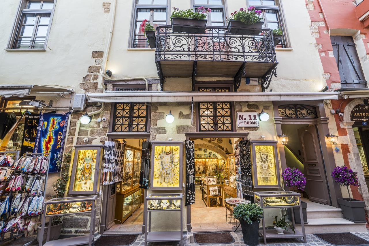 11City Rooms Hriszí Aktí Haniá Kültér fotó